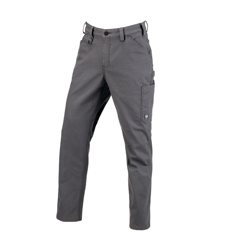 Pracovné nohavice: Nohavice do pása e.s.iconic + karbónová sivá 7