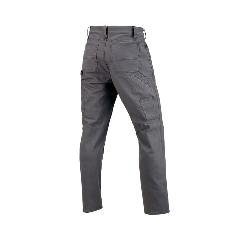 Pracovné nohavice: Nohavice do pása e.s.iconic + karbónová sivá 8