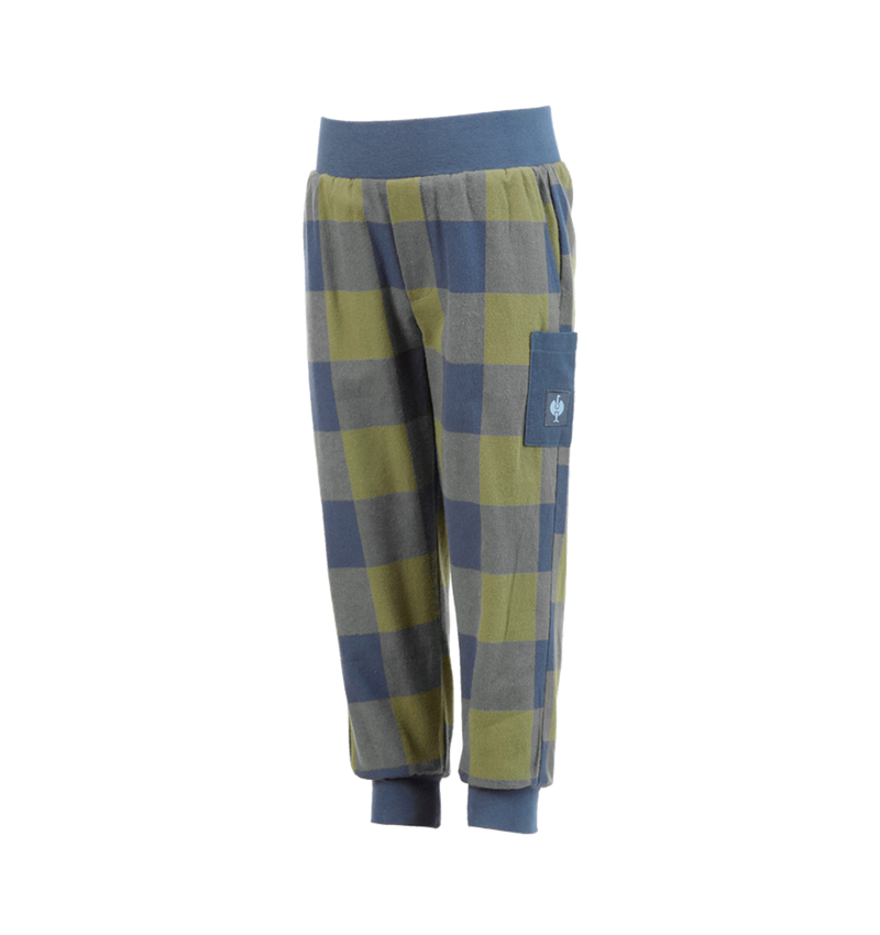 Doplnky: e.s. Pyžamové nohavice, detské + horská zelená/oxidová modrá 4