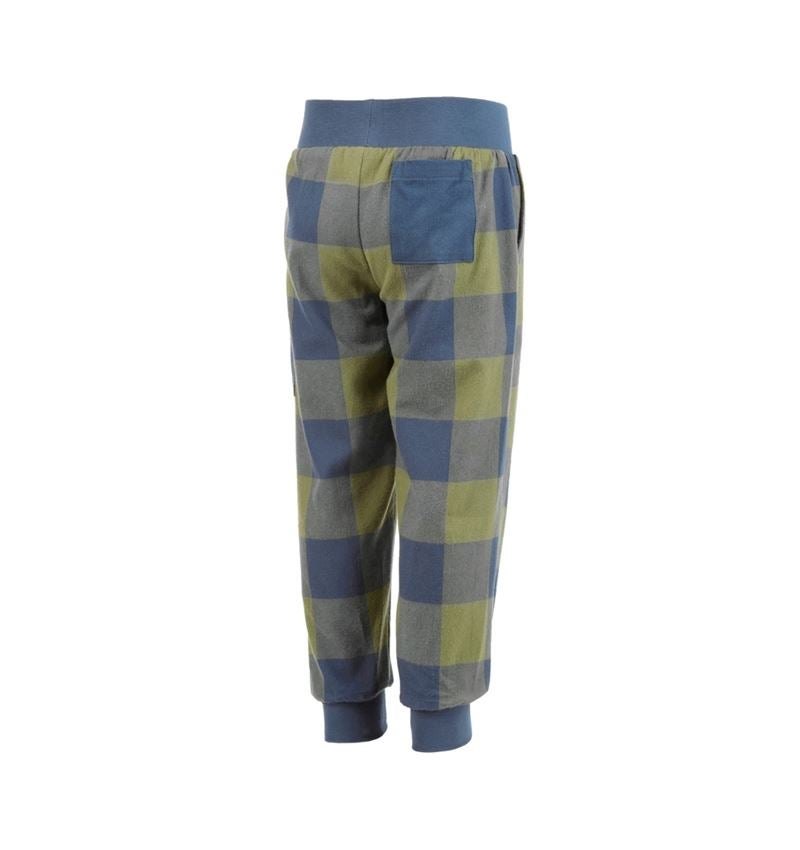 Doplnky: e.s. Pyžamové nohavice, detské + horská zelená/oxidová modrá 5