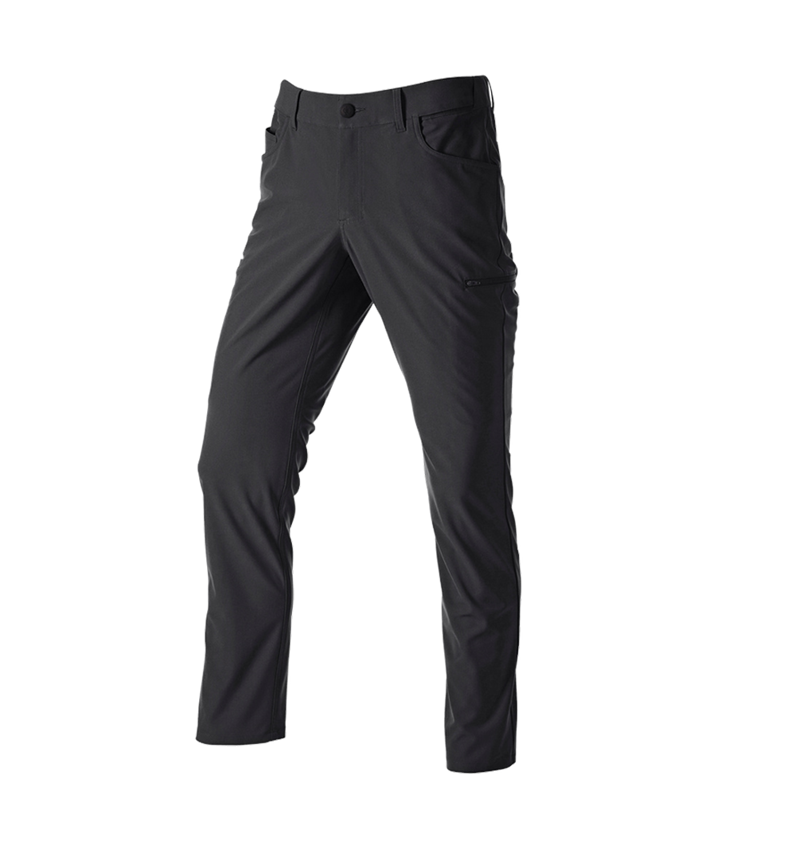 Pracovné nohavice: Pracovné 5-vreckové chino nohavice e.s.work&travel + čierna 3