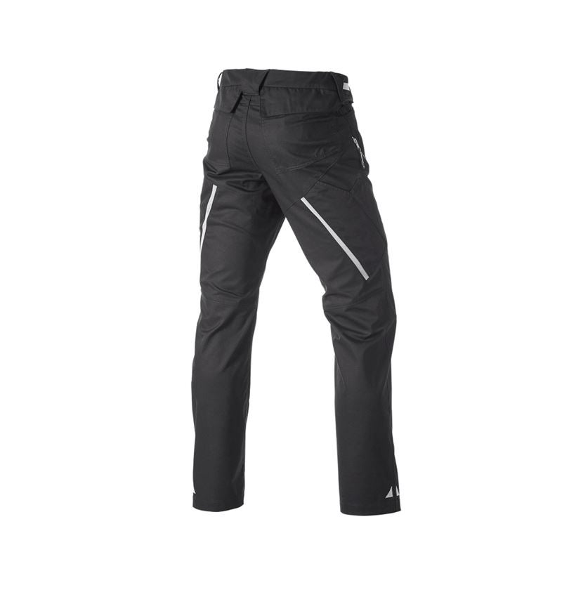 Pracovné nohavice: Nohavice s viacerými vreckami e.s.ambition + čierna/platinová 8