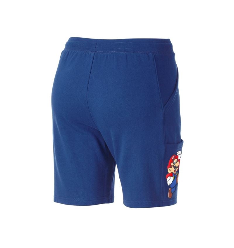 Odevy: Super Mario Teplákové šortky, dámske + alkalická modrá 1