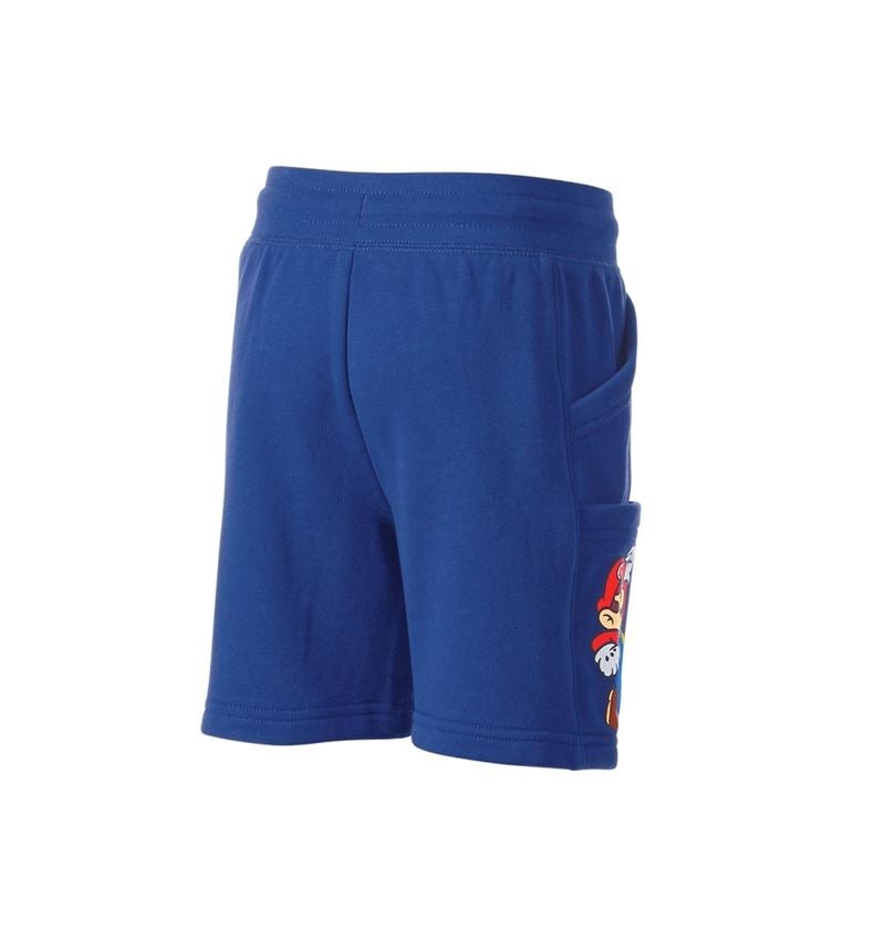 Odevy: Super Mario Teplákové šortky, detská + alkalická modrá 1