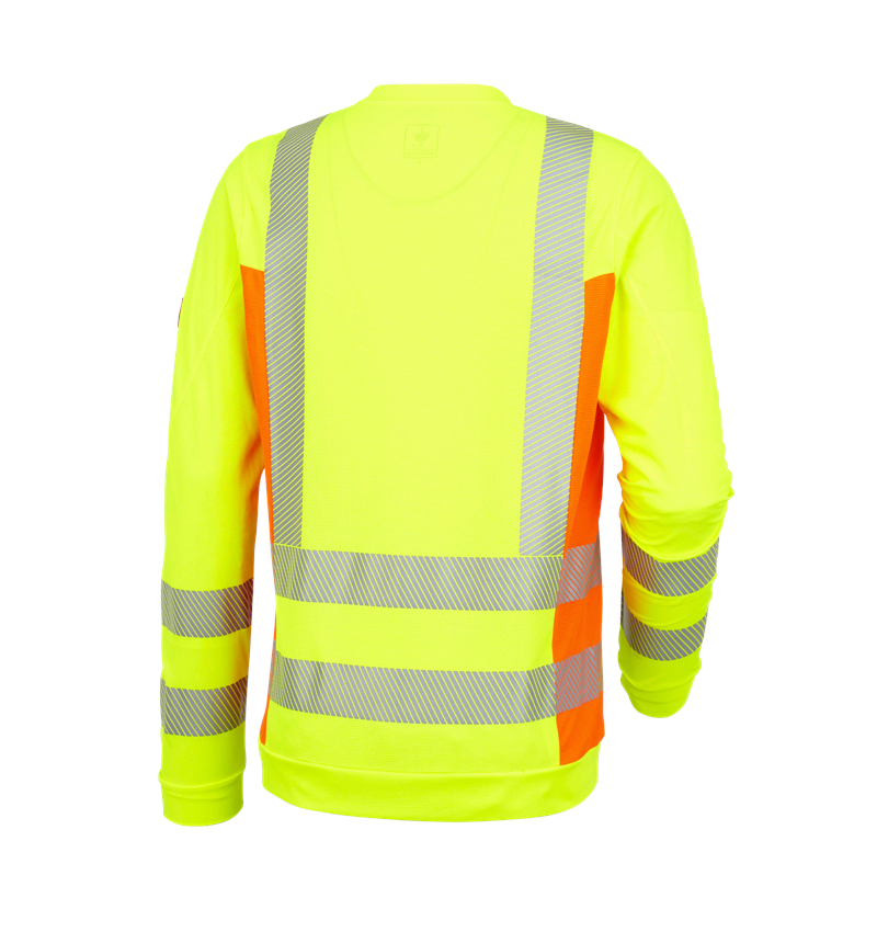Tričká, pulóvre a košele: Reflex.ochr.funk.tričko dlhým ruk. e.s.motion 2020 + výstražná žltá/výstražná oranžová 1