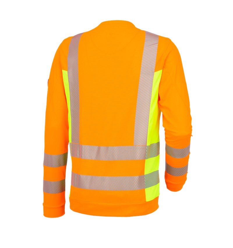 Tričká, pulóvre a košele: Reflex.ochr.funk.tričko dlhým ruk. e.s.motion 2020 + výstražná oranžová/výstražná žltá 3