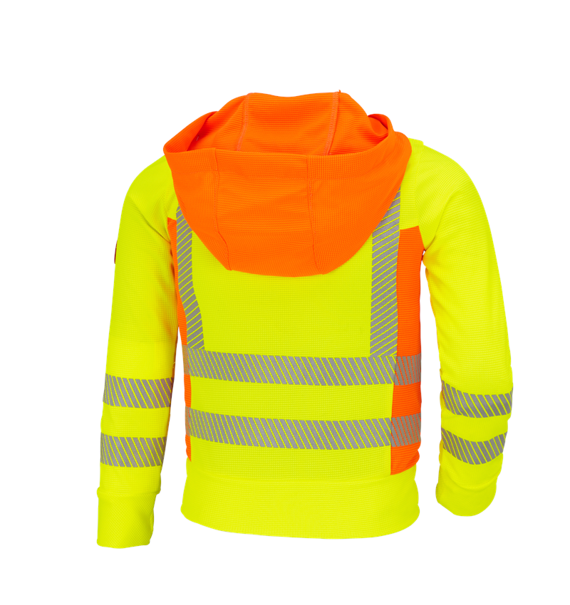 Bundy: Reflexná ochr. funk.bunda kapuc. e.s.motion 2020,d + výstražná žltá/výstražná oranžová 1