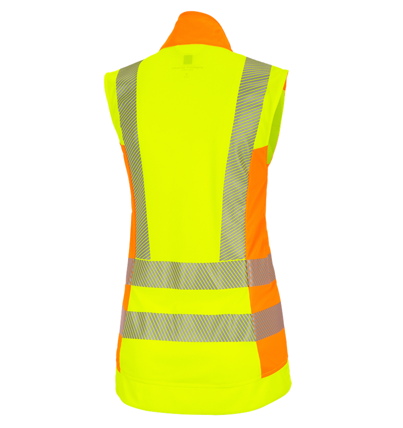 Vesty: Reflexná ochranná funkčná vesta e.s.motion 2020, d + výstražná žltá/výstražná oranžová 3