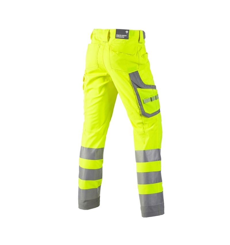 Témy: Výstražné cargo nohavice e.s.concrete + výstražná žltá/perlová sivá 3