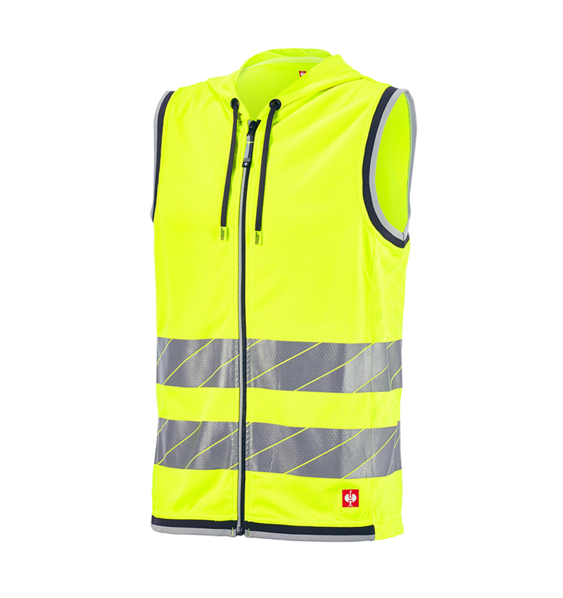 Odevy: Reflexné ochranné funkčné vesty e.s.ambition + výstražná žltá/antracitová 11