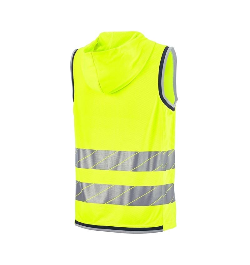 Odevy: Reflexné ochranné funkčné vesty e.s.ambition + výstražná žltá/antracitová 12