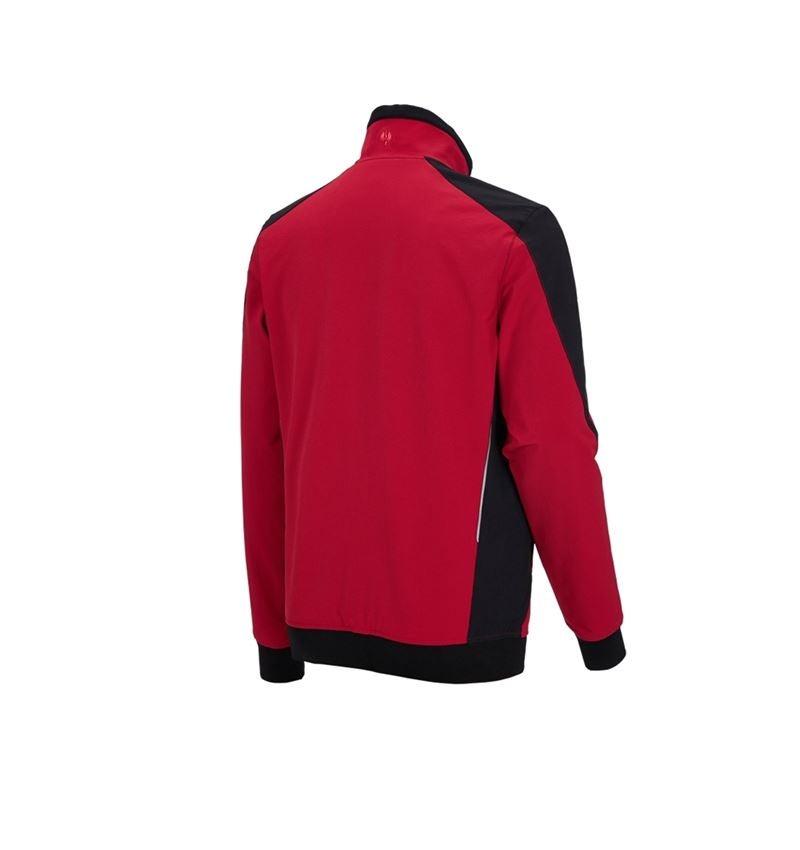 Pracovné bundy: Funkčná bunda do pása e.s.dynashield + ohnivá červená/čierna 3