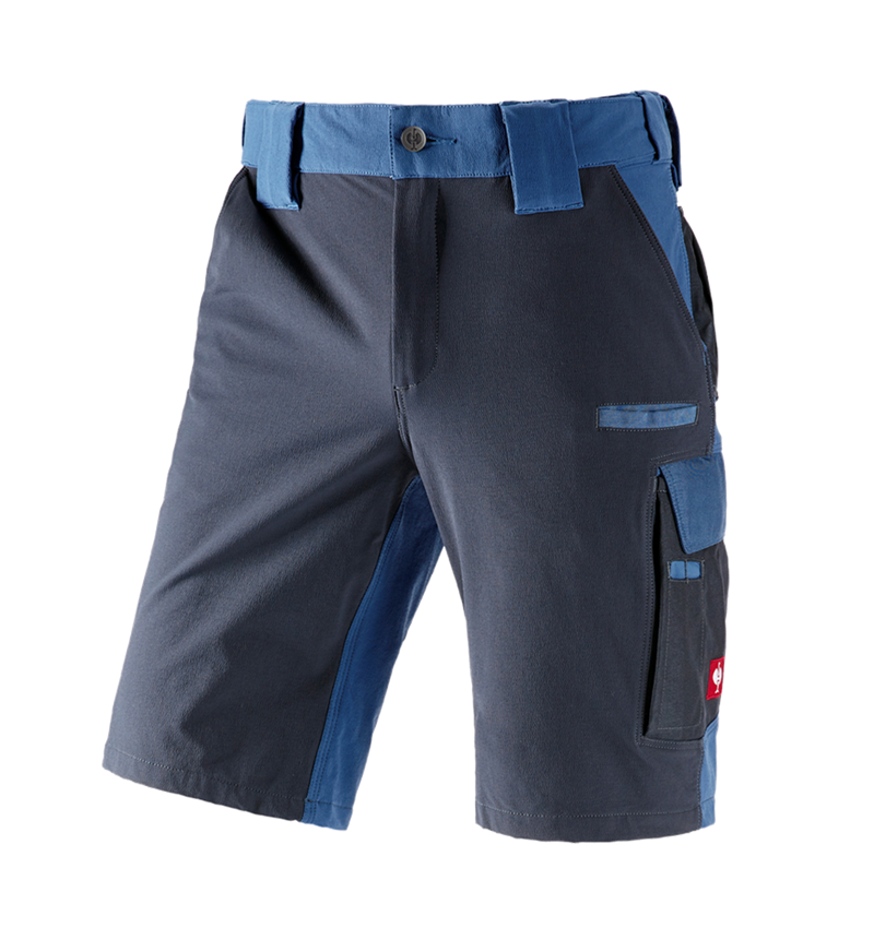 Pracovné nohavice: Funkčné šortky e.s.dynashield + kobaltová/pacifická