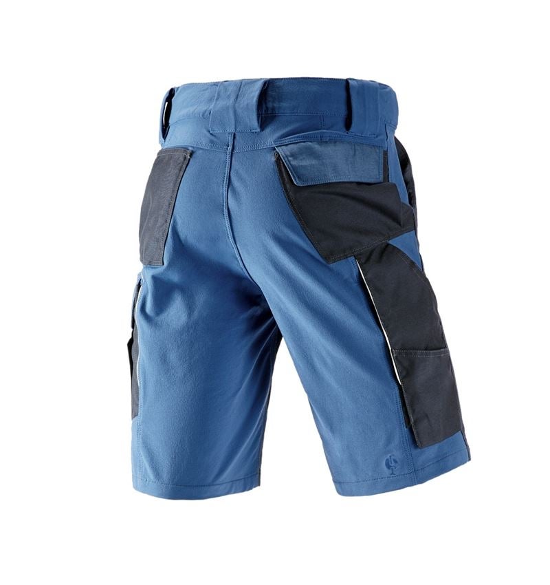 Pracovné nohavice: Funkčné šortky e.s.dynashield + kobaltová/pacifická 1
