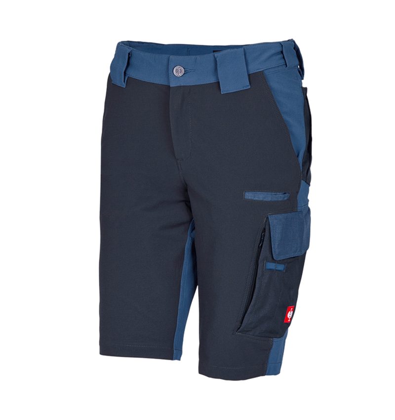 Pracovné nohavice: Funkčné šortky e.s.dynashield, dámske + kobaltová/pacifická 2