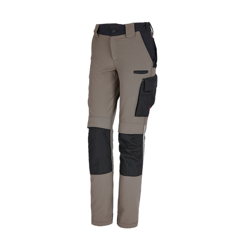 Pracovné nohavice: Funkčné nohavice do pása e.s.dynashield, dámske + kamenná/čierna 2