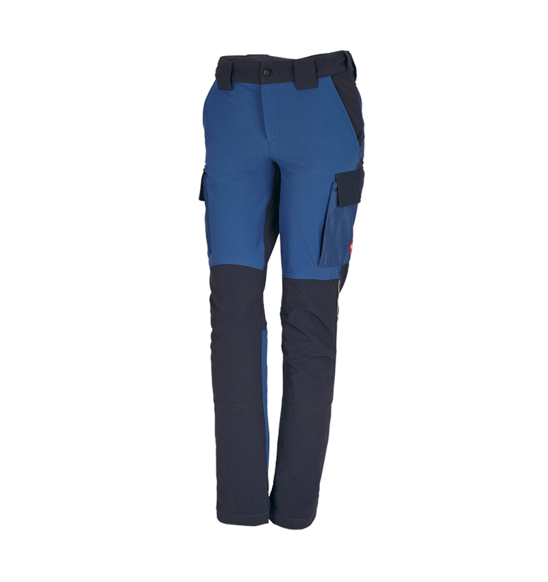 Pracovné nohavice: Funkčné cargo nohavice e.s.dynashield, dámske + kobaltová/pacifická 2