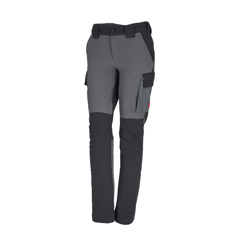 Pracovné nohavice: Funkčné cargo nohavice e.s.dynashield, dámske + cementová/grafitová 3