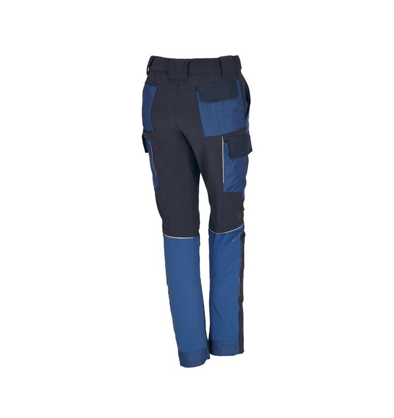 Pracovné nohavice: Funkčné cargo nohavice e.s.dynashield, dámske + kobaltová/pacifická 3