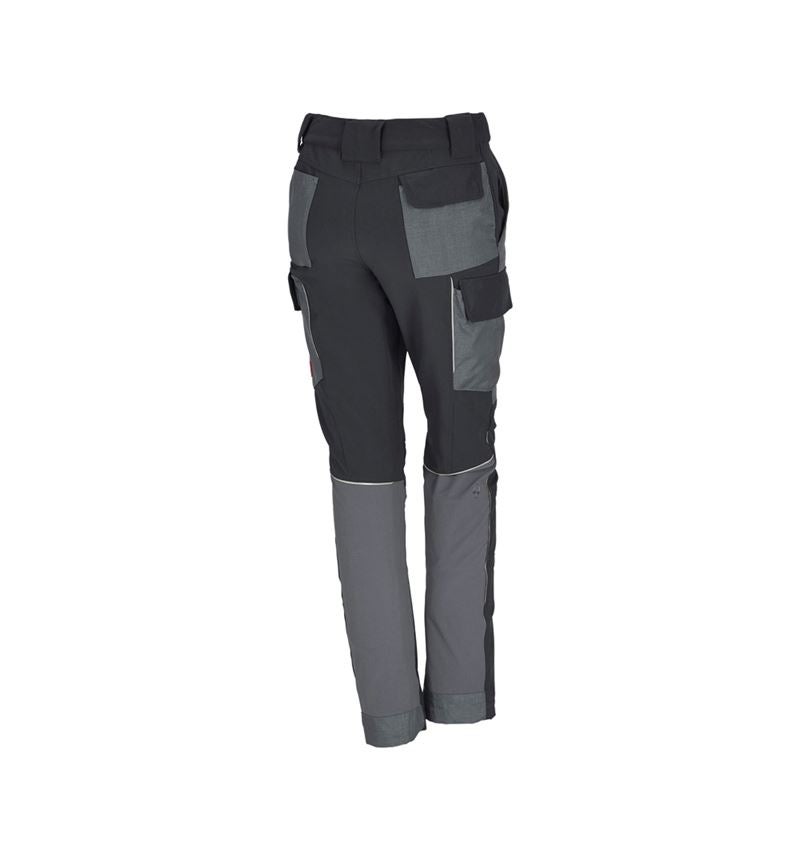 Pracovné nohavice: Funkčné cargo nohavice e.s.dynashield, dámske + cementová/grafitová 4