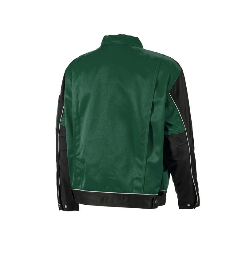 Pracovné bundy: Pracovná bunda e.s.image + zelená/čierna 6