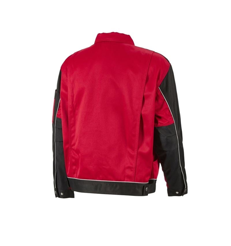 Pracovné bundy: Pracovná bunda e.s.image + červená/čierna 9