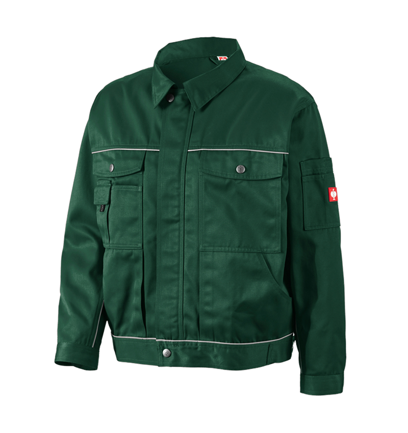 Pracovné bundy: Pracovná bunda e.s.classic + zelená 3