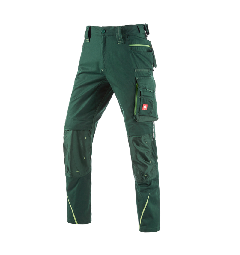 Pracovné nohavice: Nohavice do pása e.s.motion 2020 + zelená/morská zelená 2