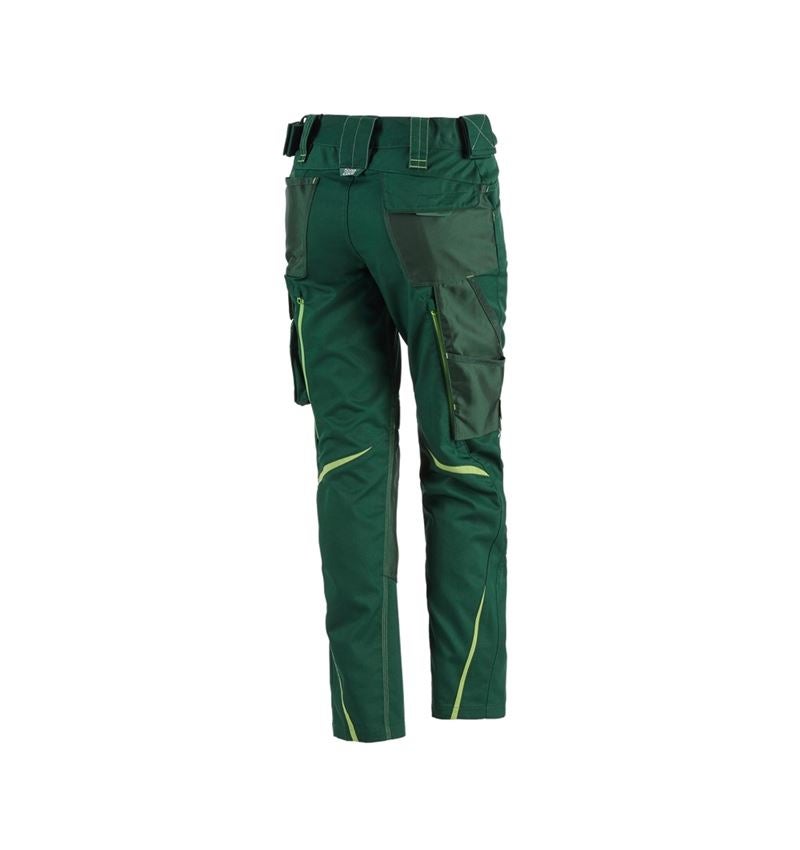 Pracovné nohavice: Dámske nohavice e.s.motion 2020 + zelená/morská zelená 3
