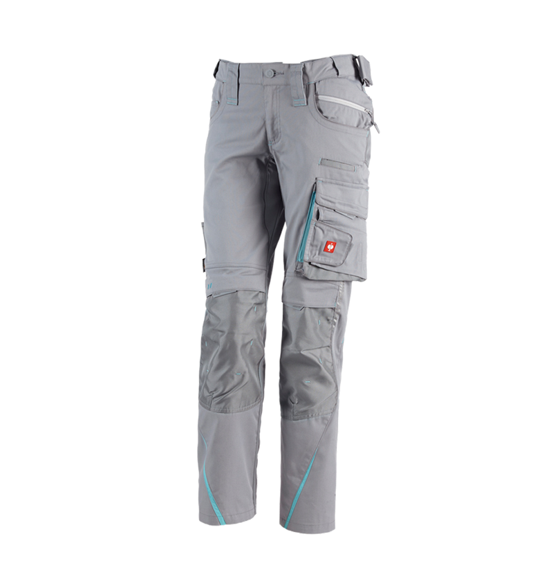 Pracovné nohavice: Dámske nohavice e.s.motion 2020 + platinová/capri 2