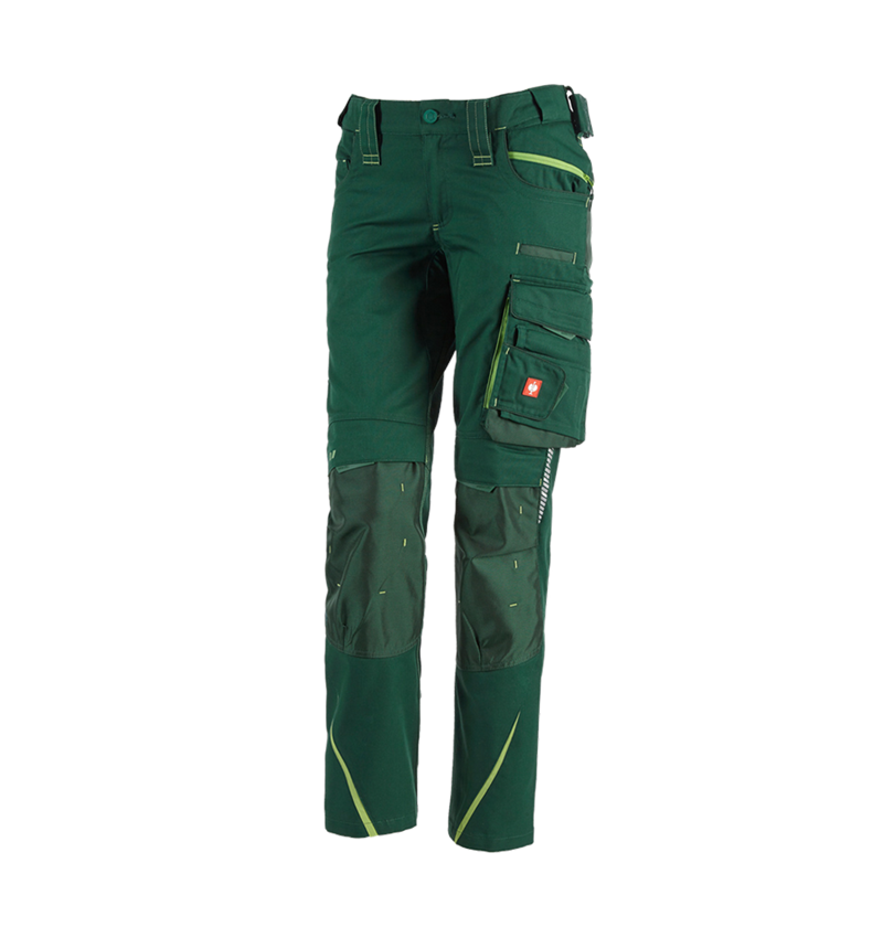 Pracovné nohavice: Dámske nohavice e.s.motion 2020 + zelená/morská zelená 2