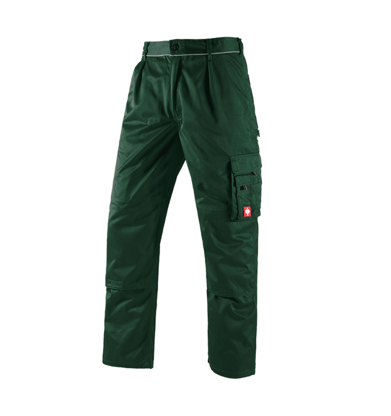 Pracovné nohavice: Nohavice do pása e.s.classic + zelená 3
