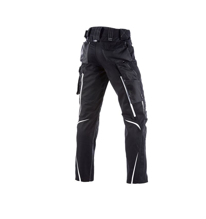 Pracovné nohavice: Zimné nohavice do pása e.s.motion 2020, pánske + čierna/platinová 3