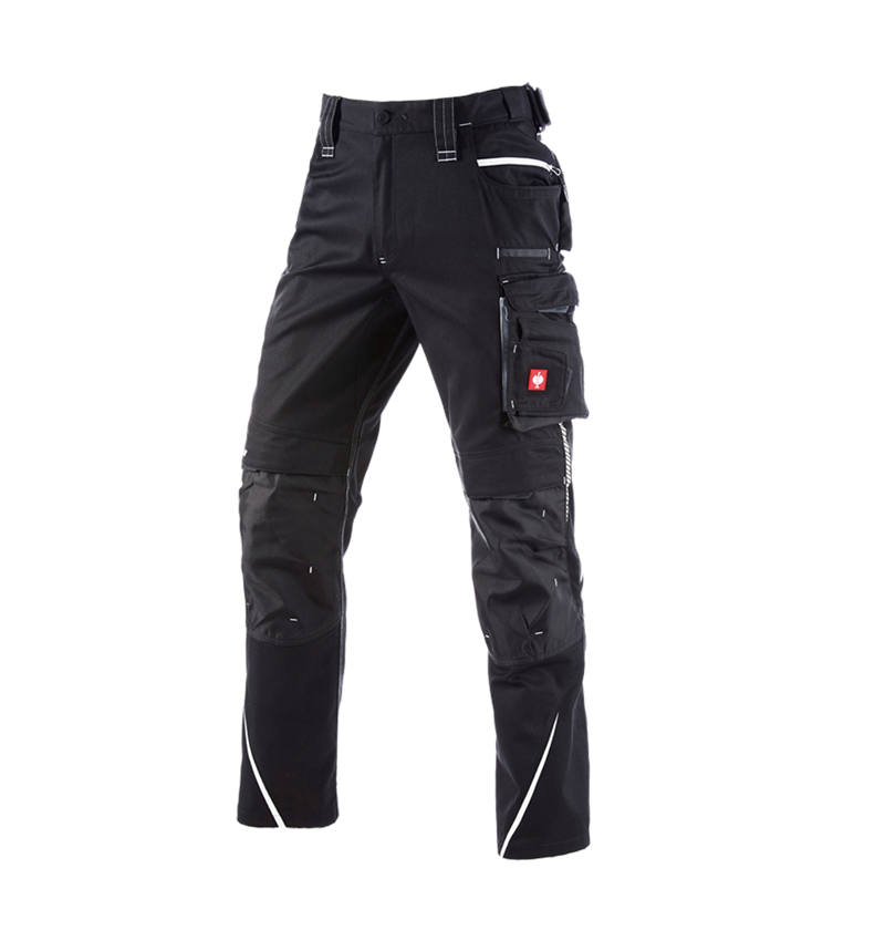 Pracovné nohavice: Zimné nohavice do pása e.s.motion 2020, pánske + čierna/platinová 2