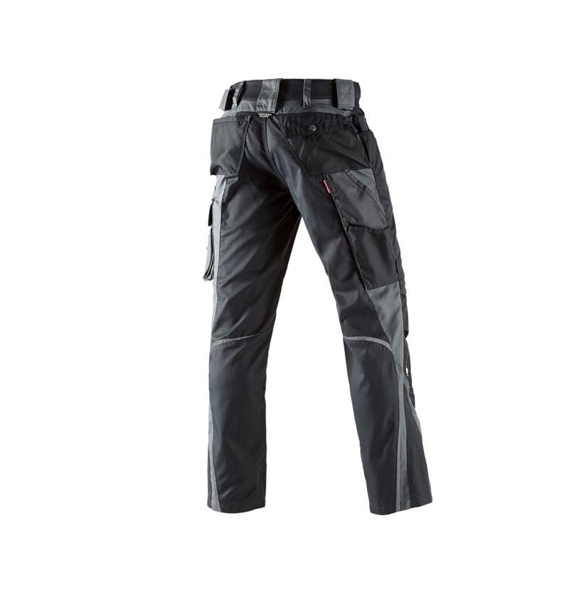 Pracovné nohavice: Zimné nohavice do pása e.s.motion + grafitová/cementová 3