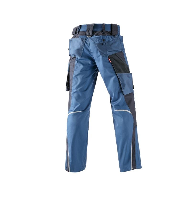 Pracovné nohavice: Zimné nohavice do pása e.s.motion + kobaltová/pacifická 3