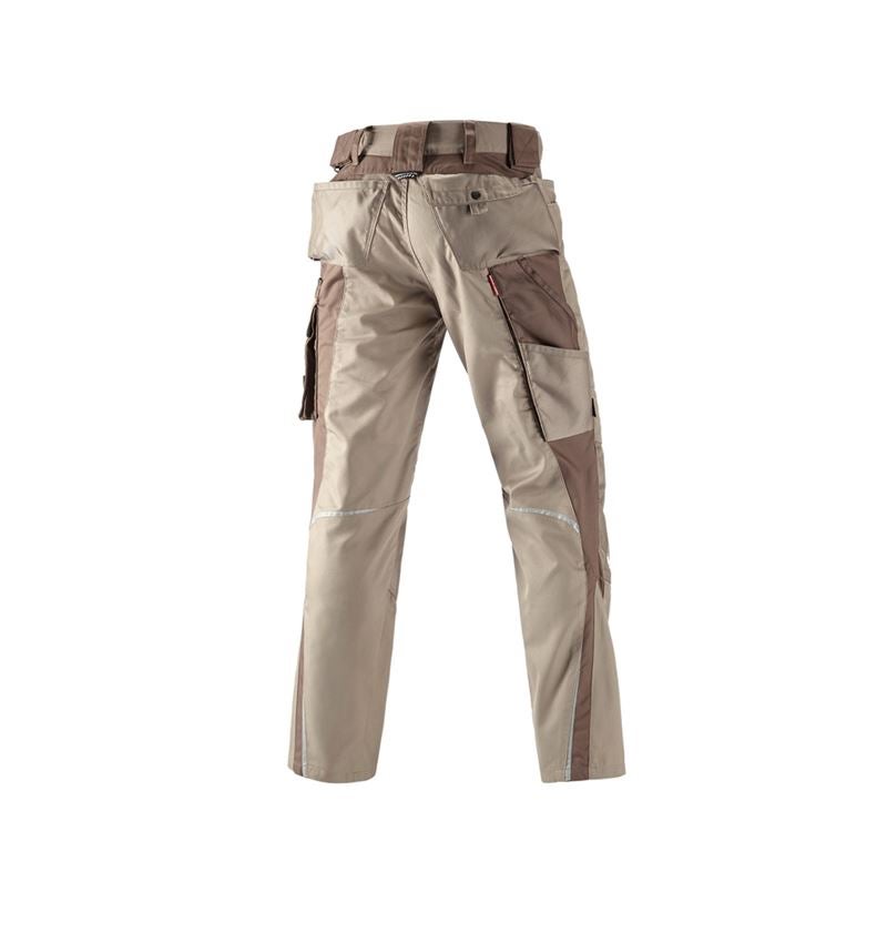 Pracovné nohavice: Zimné nohavice do pása e.s.motion + hlinená/rašelina 3