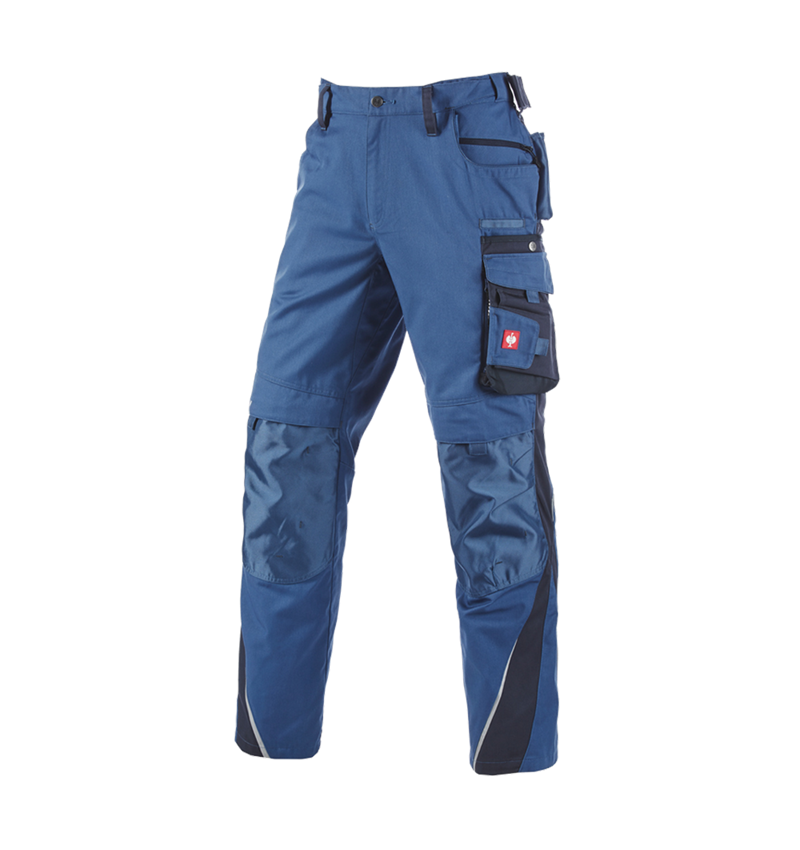 Pracovné nohavice: Zimné nohavice do pása e.s.motion + kobaltová/pacifická 2