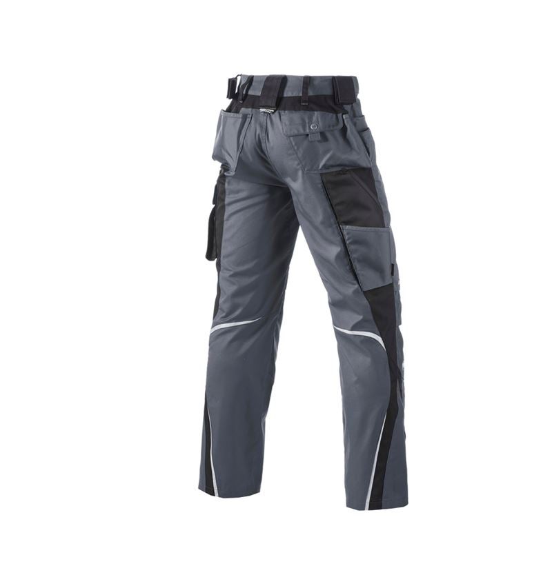 Pracovné nohavice: Nohavice do pása e.s.motion + sivá/čierna 3