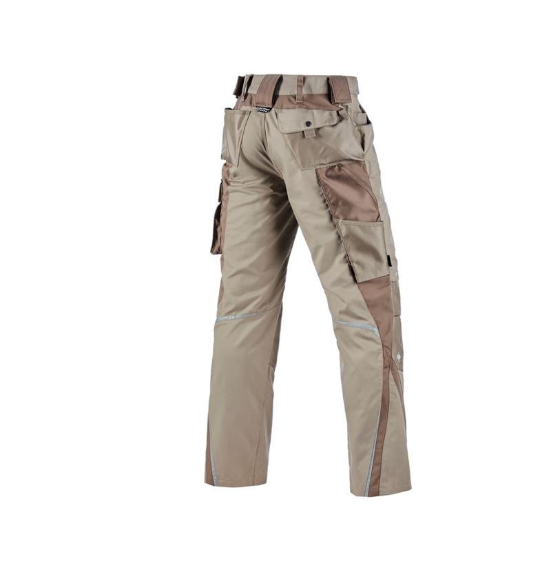 Pracovné nohavice: Nohavice do pása e.s.motion + hlinená/rašelina 2