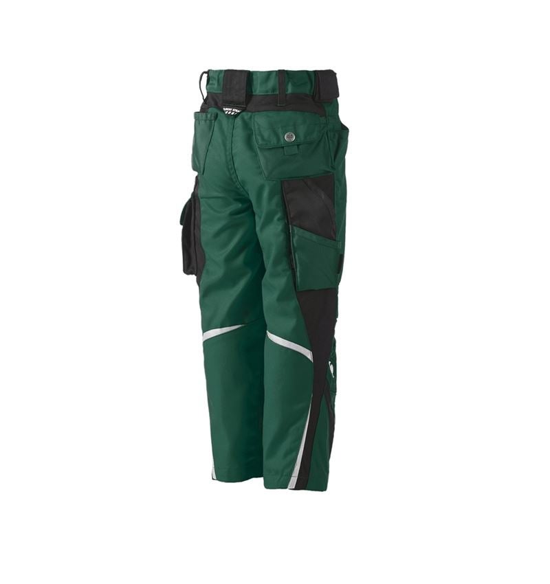 Nohavice: Detské nohavice do pása e.s.motion + zelená/čierna 2