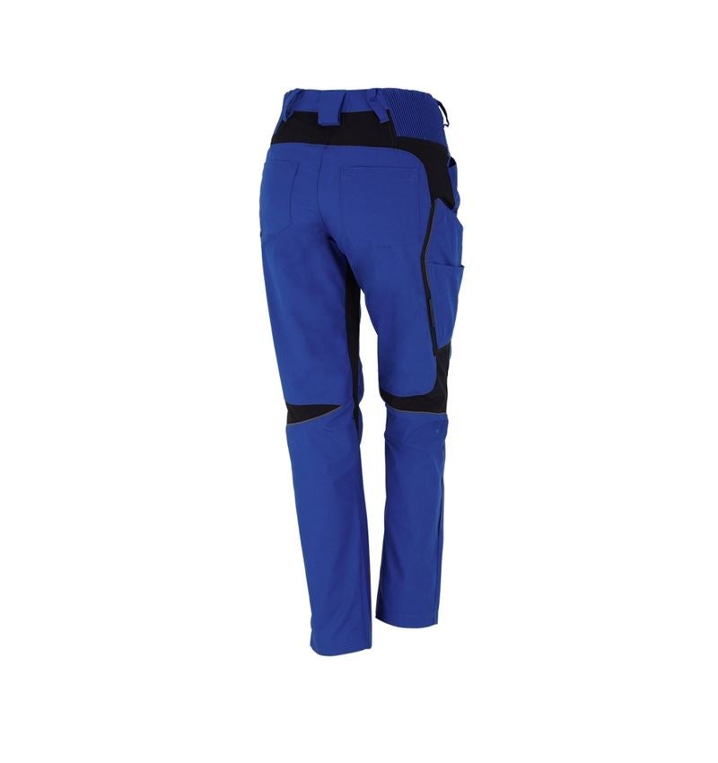 Pracovné nohavice: Dámske nohavice e.s.vision + nevadzovo modrá/čierna 3