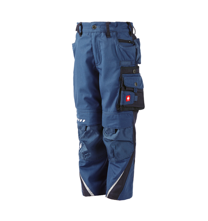 Nohavice: Detské nohavice do pása e.s.motion zima + kobaltová/pacifická