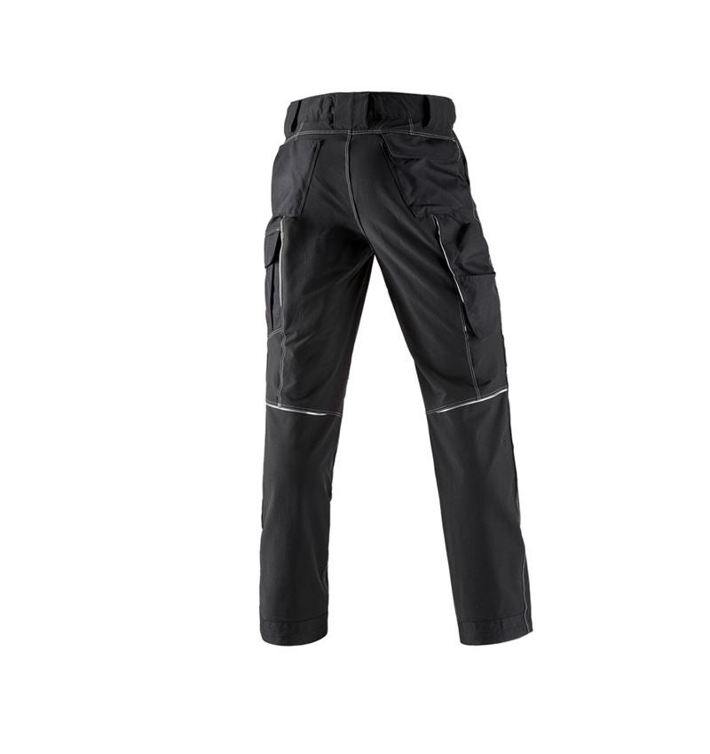 Pracovné nohavice: Zimné funkčné nohavice do pása e.s.dynashield + čierna 1