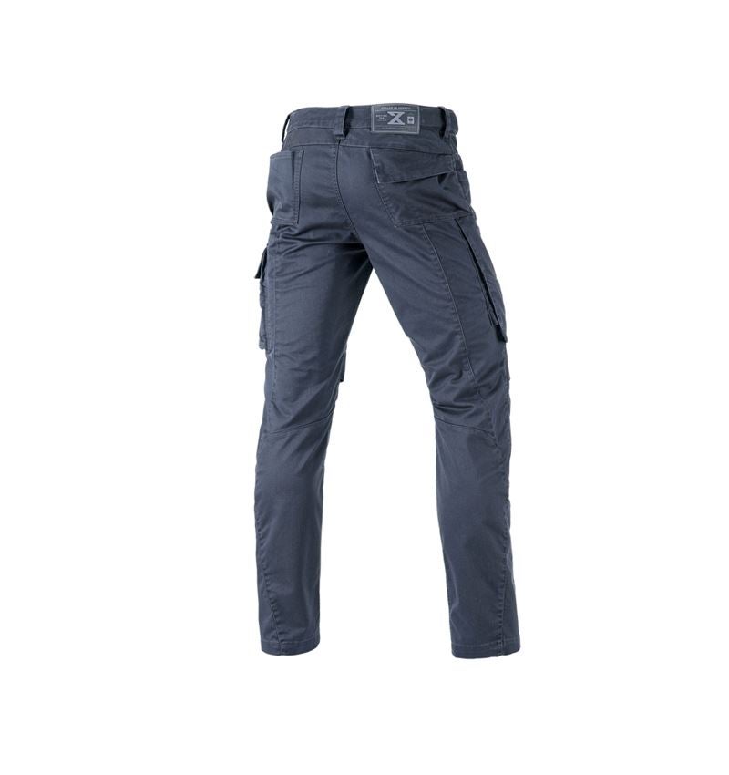 Pracovné nohavice: Nohavice do pása e.s.motion ten + bridlicová modrá 3
