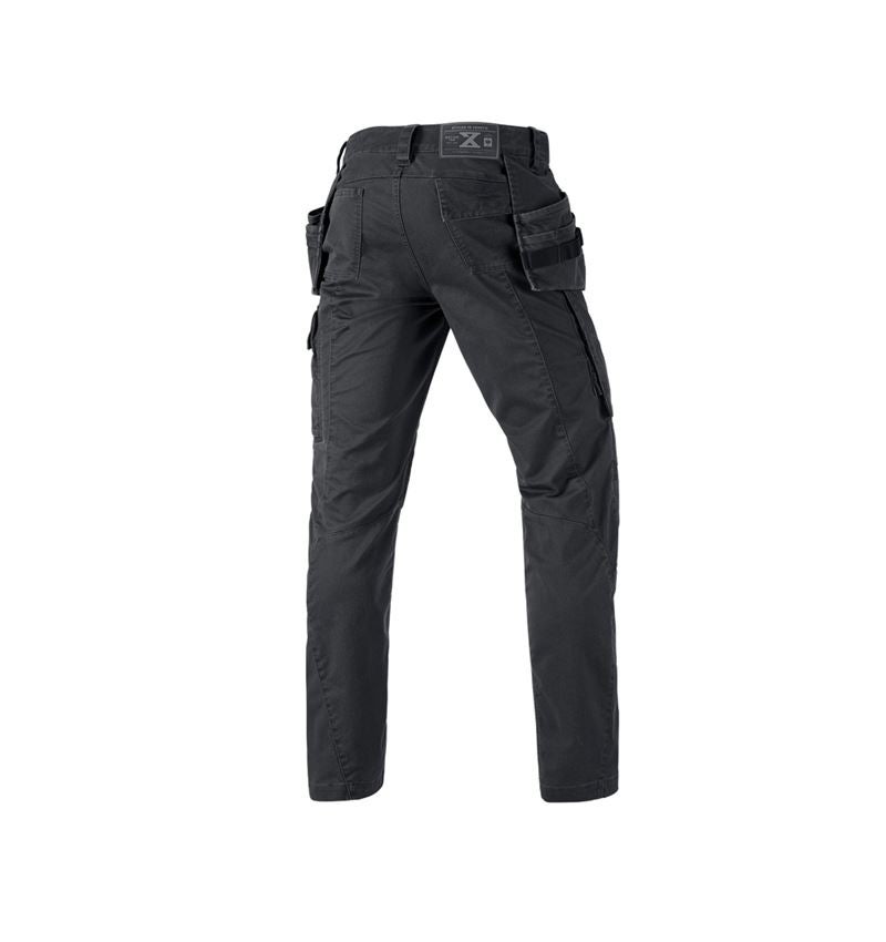 Pracovné nohavice: Nohavice do pása e.s.motion ten tool-pouch + oxidová čierna 3