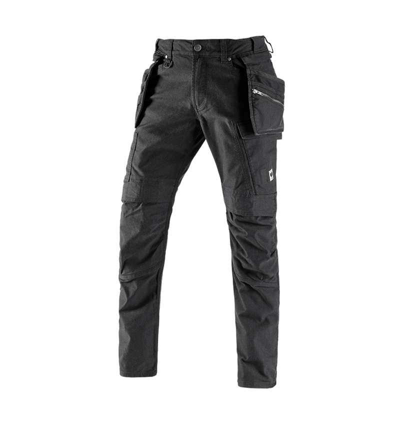 Inštalatér: Puzdrové nohavice do pása e.s.vintage + čierna 2