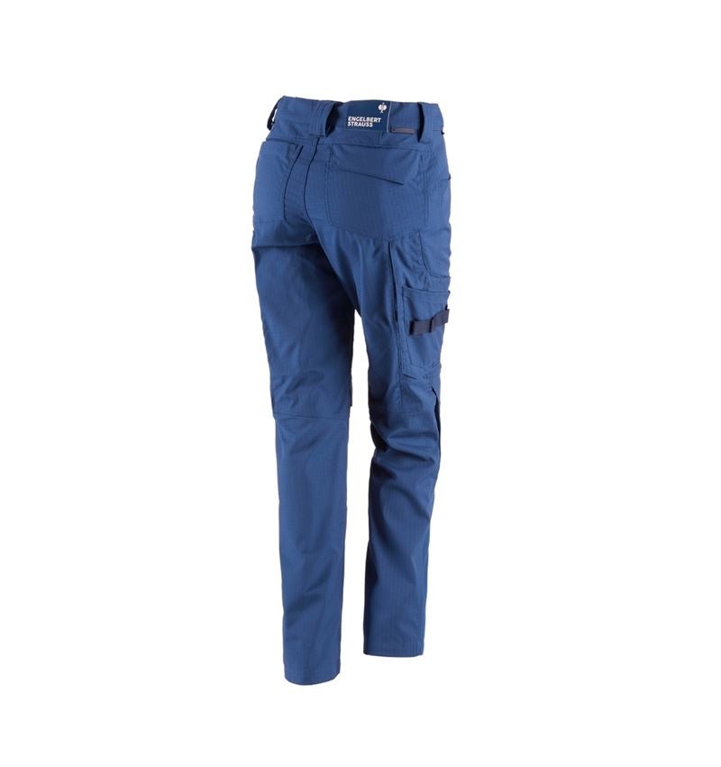 Pracovné nohavice: Nohavice do pása e.s.concrete solid, dámske + alkalická modrá 3