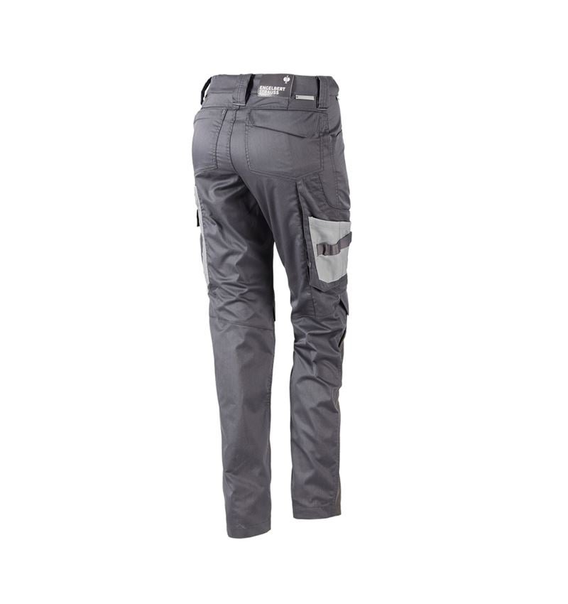 Pracovné nohavice: Nohavice do pása e.s.concrete light, dámske + antracitová/perlová sivá 3