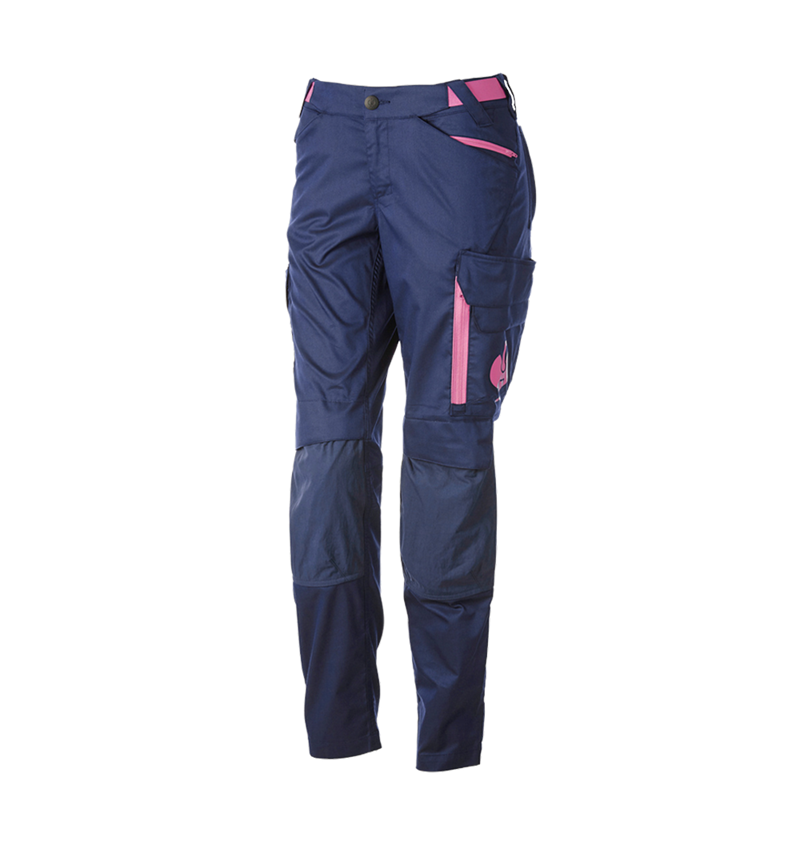 Pracovné nohavice: Nohavice do pása e.s.trail, dámske + tmavomodrá/ružová tara 4